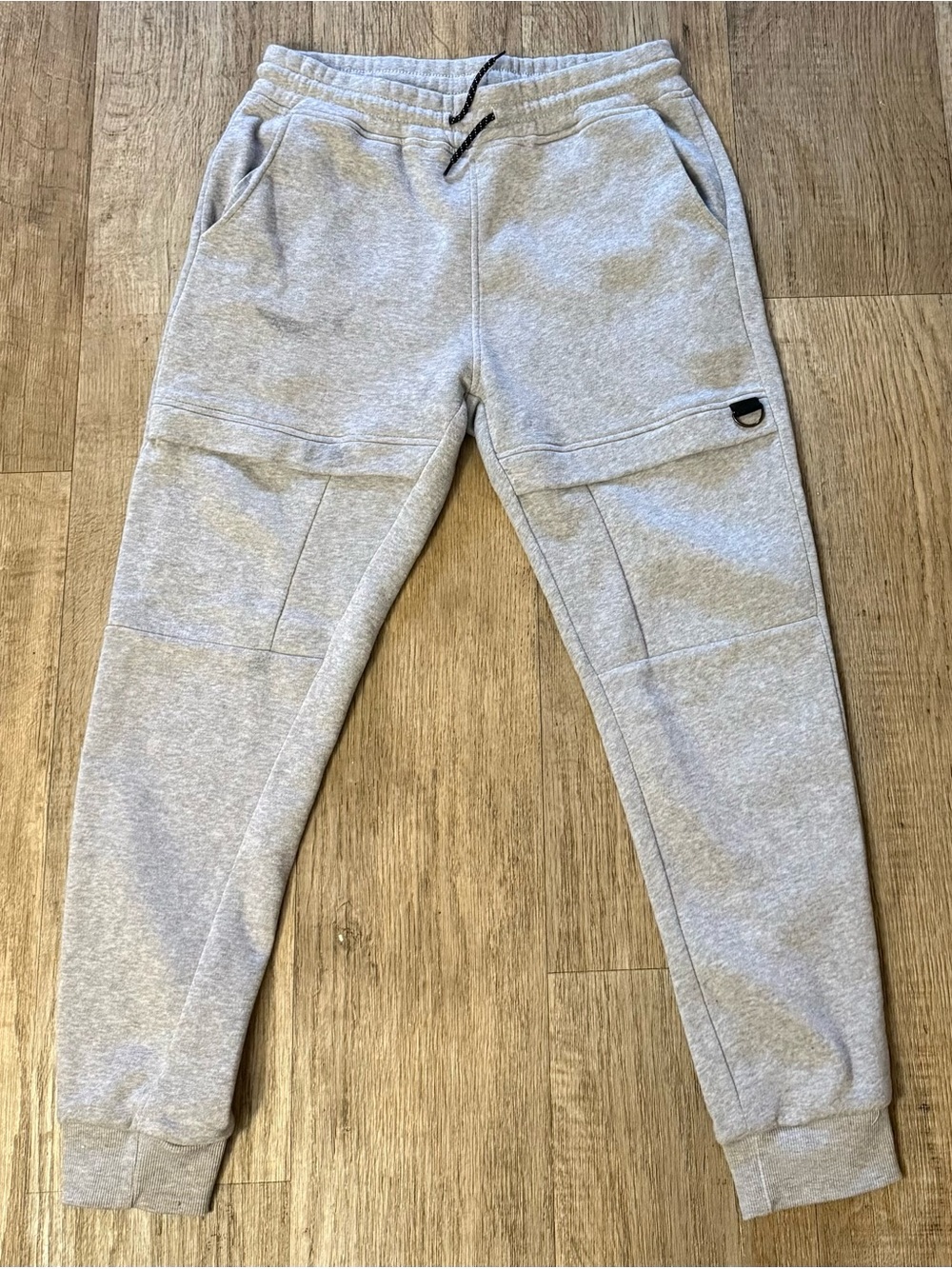 Kmen's Grey Jogger Sweatpants with Drawstring